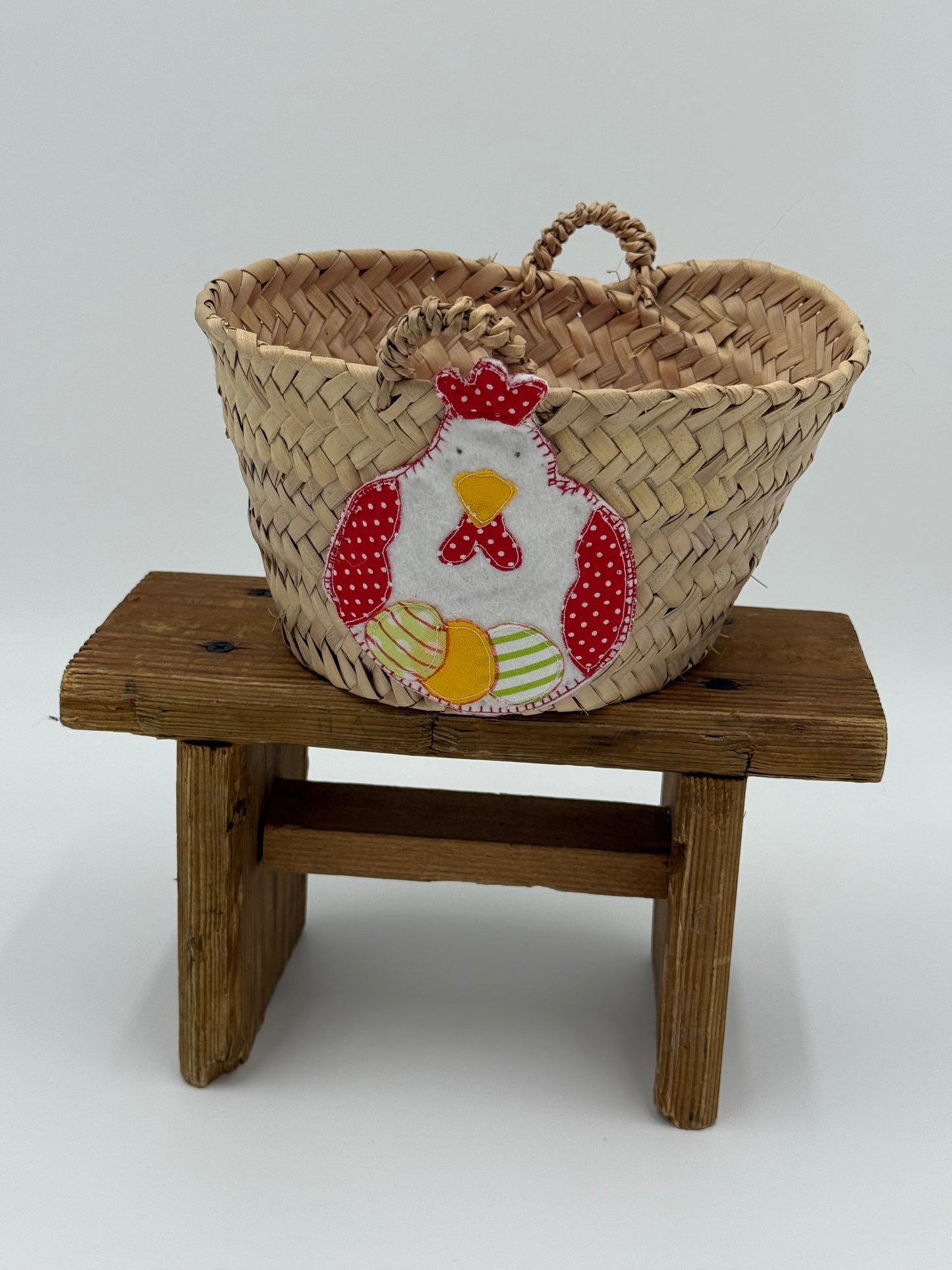 CAPACITOS DE RAFIA DECORADOS - EDICIÓN PASCUA