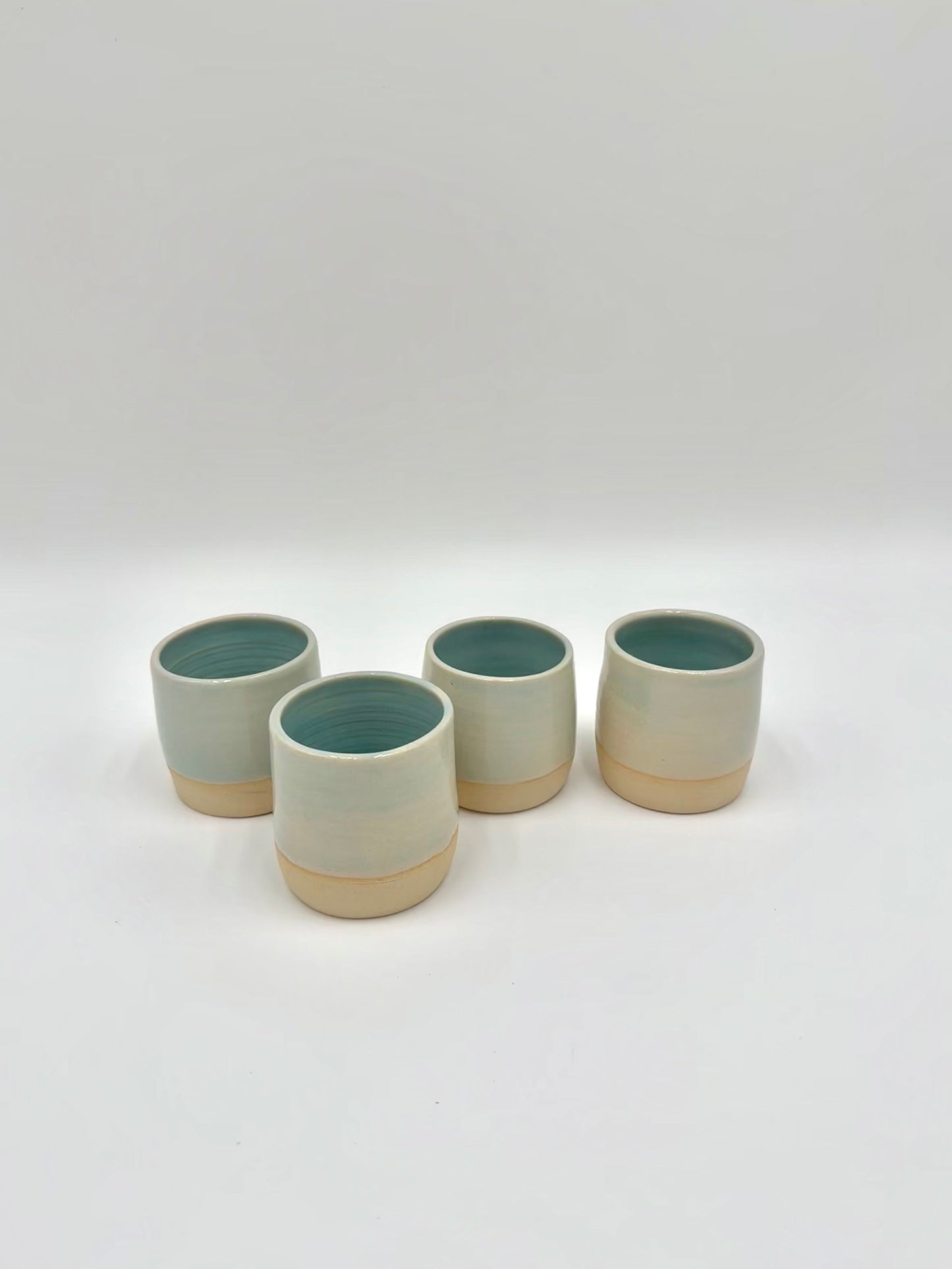 VASOS CERÁMICA AGUAMARINA - EDICIÓN SINGULAR