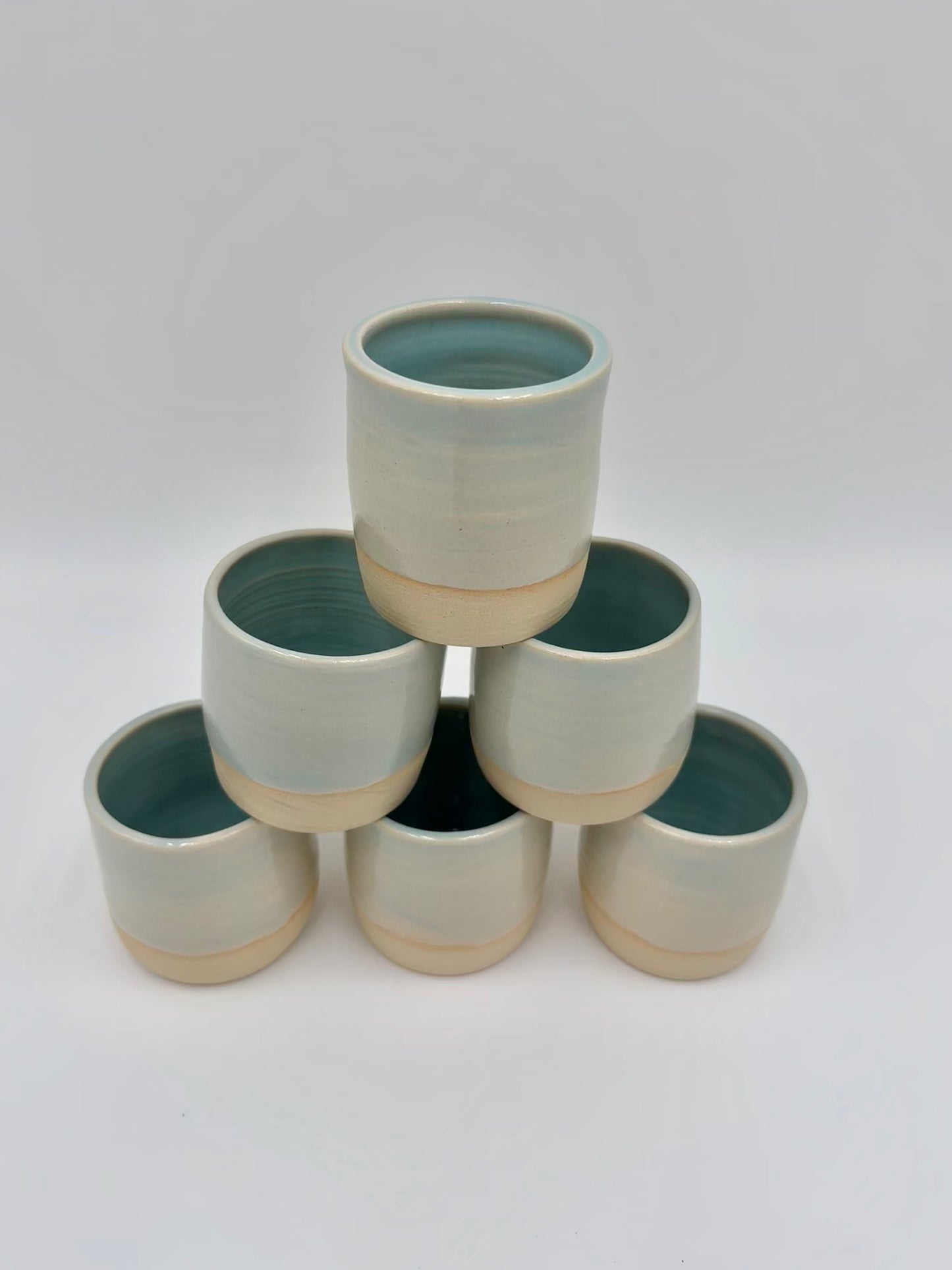 VASOS CERÁMICA AGUAMARINA - EDICIÓN SINGULAR