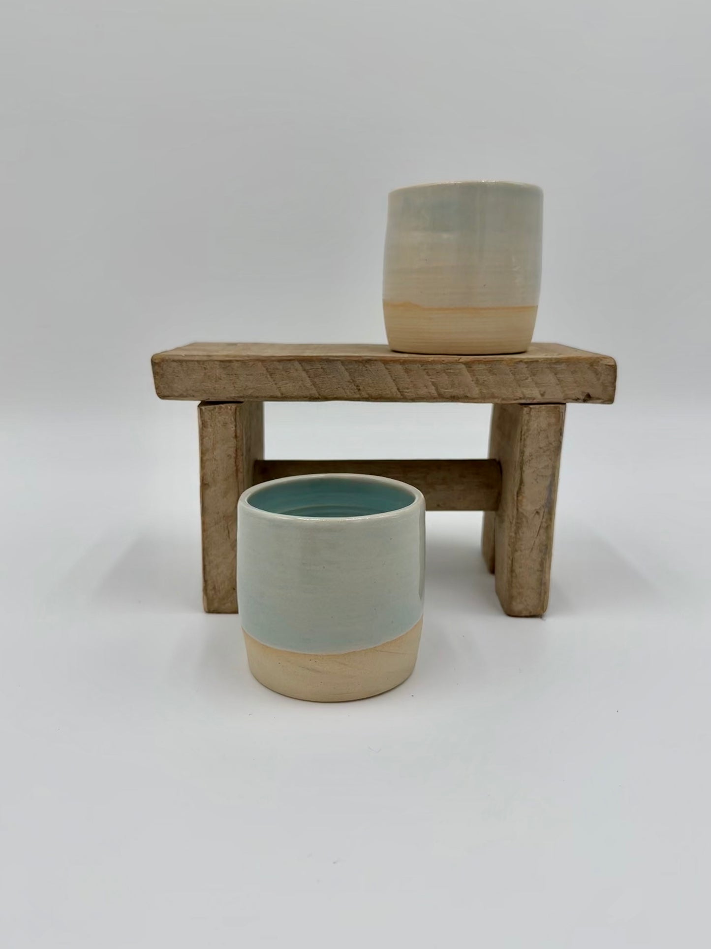 VASOS CERÁMICA AGUAMARINA - EDICIÓN SINGULAR