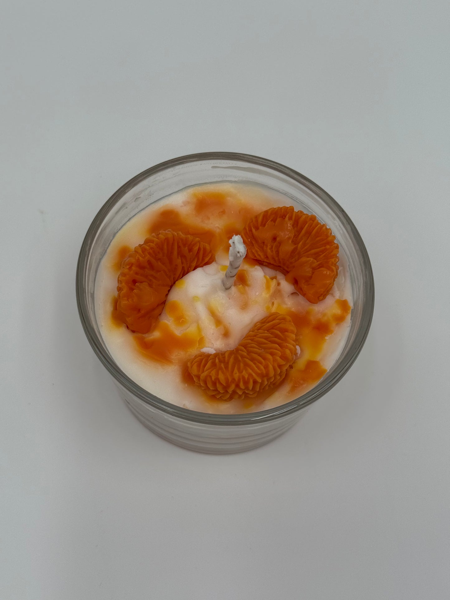 VELA AROMÁTICA DE SOJA CON GAJOS DE MANDARINA