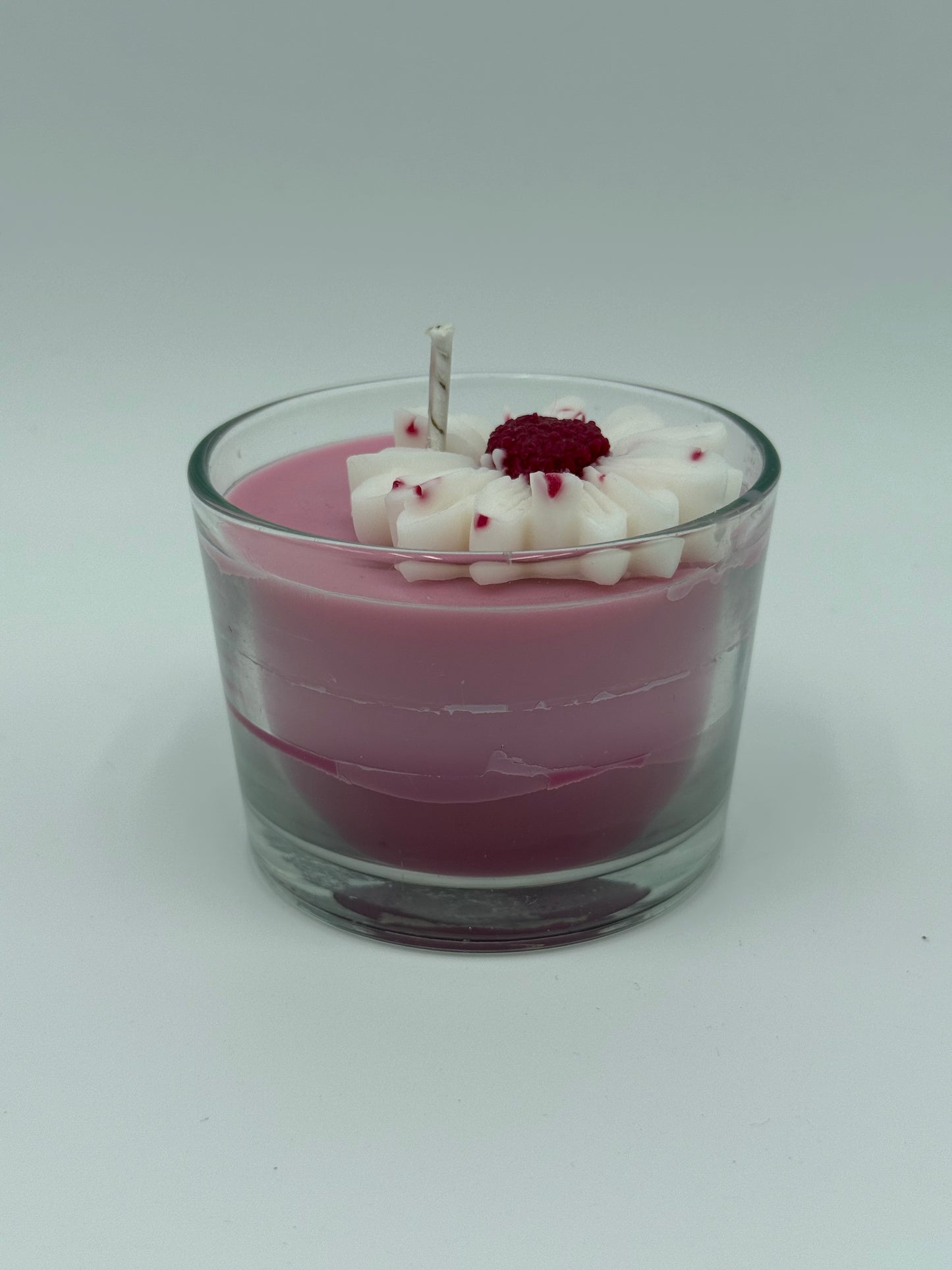VELA AROMÁTICA DE SOJA CON MARGARITA BLANCA