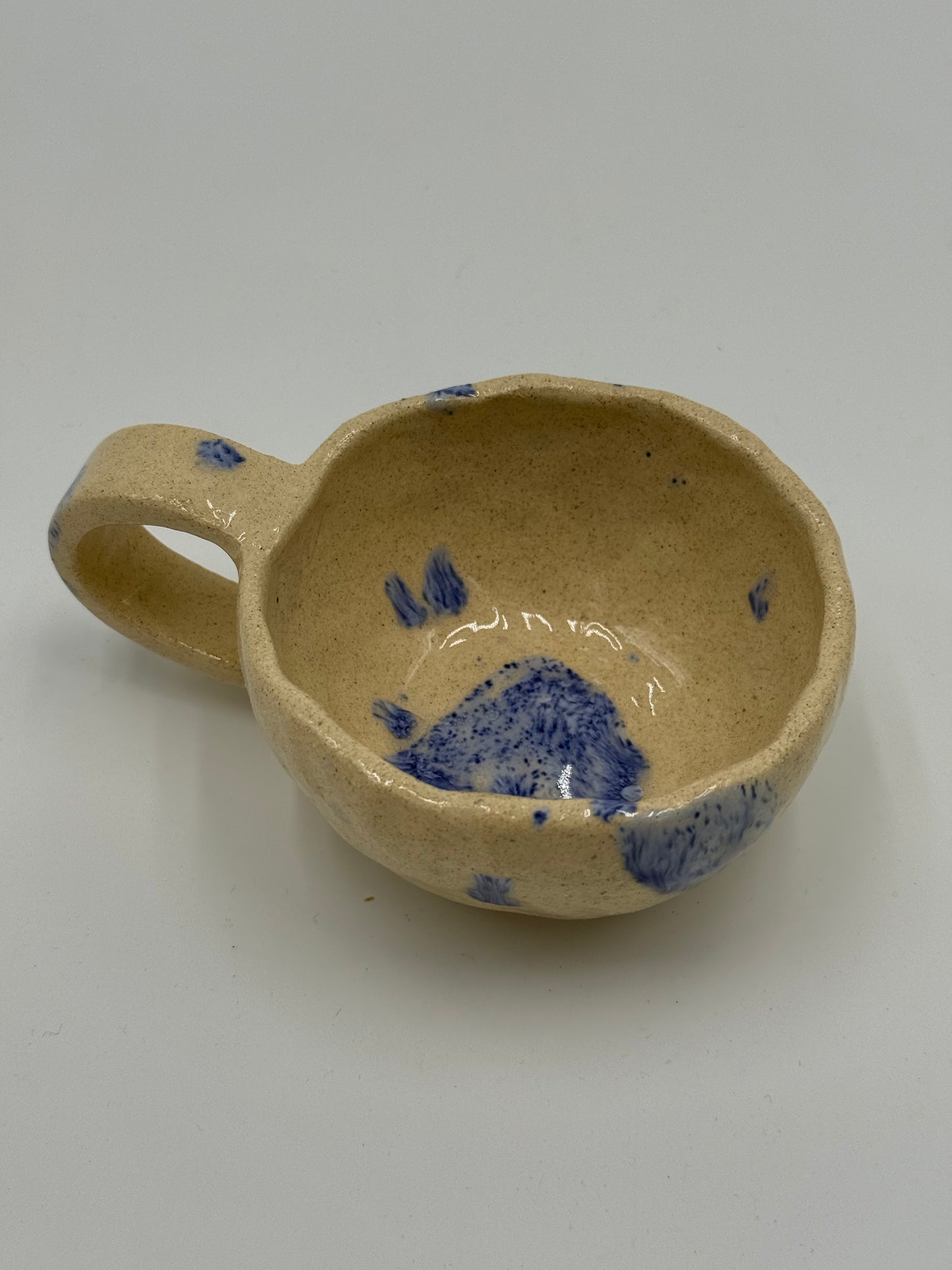 TAZA DE CERÁMICA RÚSTICA